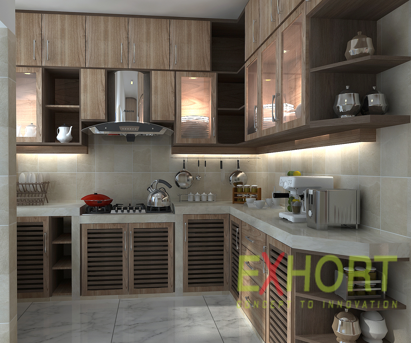 Kitchen Cabinet Exhort Design